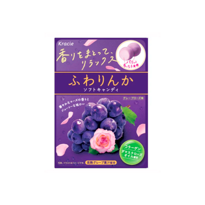 Жевательные конфеты Fuwarinka Grape Rose